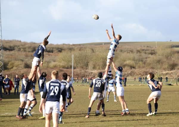 Action from Seaford College's Sussex Cup victory