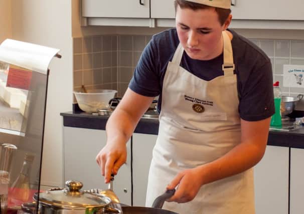 RIBI Young Chef competition. District 1120 Final 2015. NLL Olborough Manor School. SUS-150316-140856001