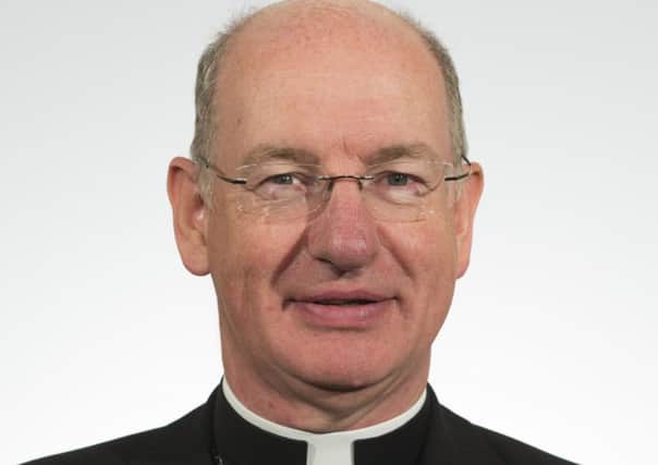 The new bishop of Arundel and Brighton, the Rt Rev Richard Moth
