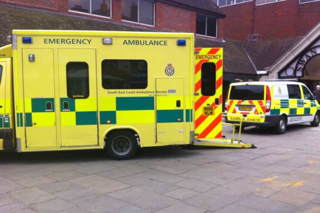 Ambulance called to the Carfax in Horsham SUS-150319-133712001