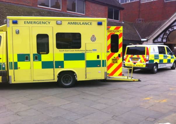Ambulance called to the Carfax in Horsham SUS-150319-133712001