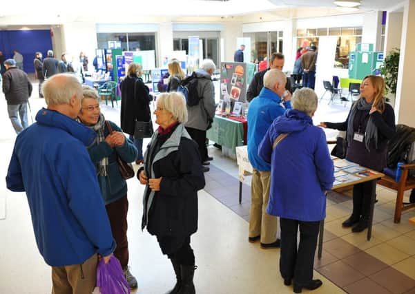 Pensioners Fair at the Guildbourne Centre, Worthing. WH. Pic Steve Robards SUS-150322-162546001