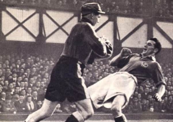 Ike Clarke, right, won the first division title with Pompey in both 1949 and 1950