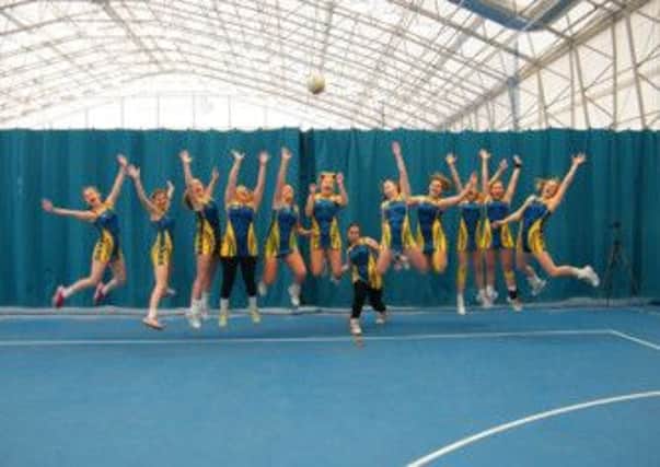 The University of Chichester's netball fourths