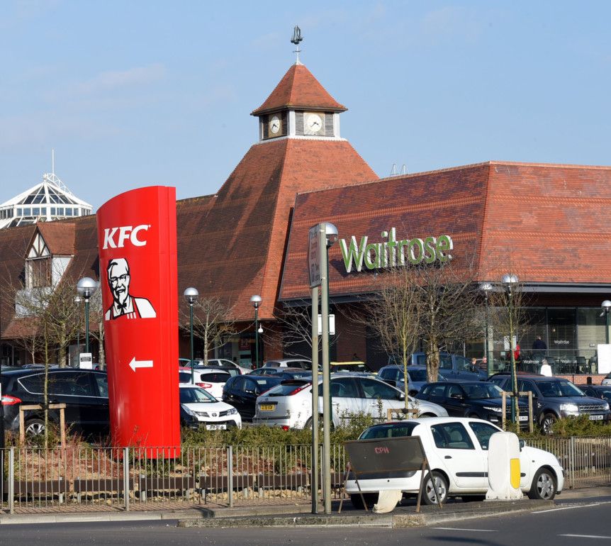 Kfc Burgess Hill - Market Place Shopping Centre