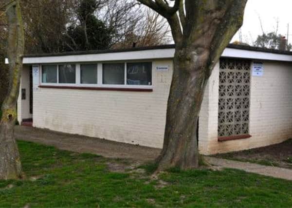 A woman was attacked while leaving these toilets in Ferring last Thursday