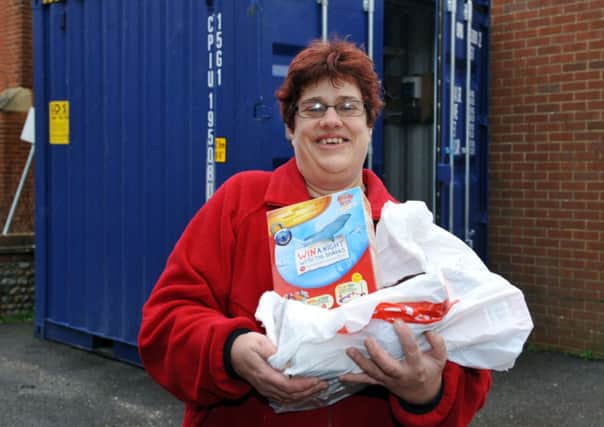 Hazel Cooper, project co-ordinator at Littlehampton food bank