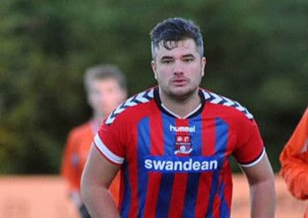 Kerry Hardwell netted twice in his side's penalties victory over AFC Uckfield last night