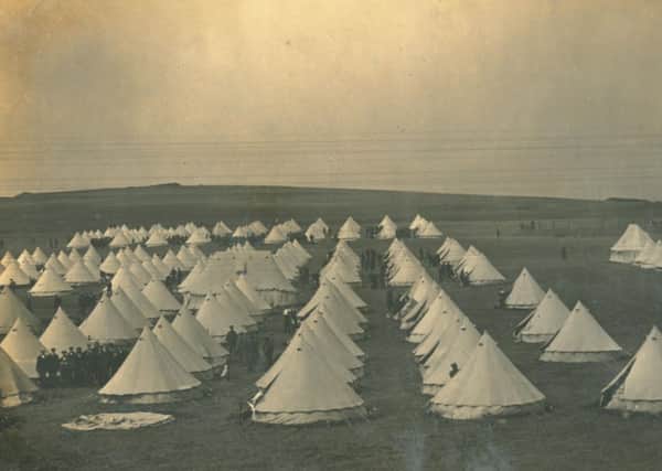 Shoreham Army Camp in autumn 1914. Picture: Sussex Past and Marlipins Museum Shoreham