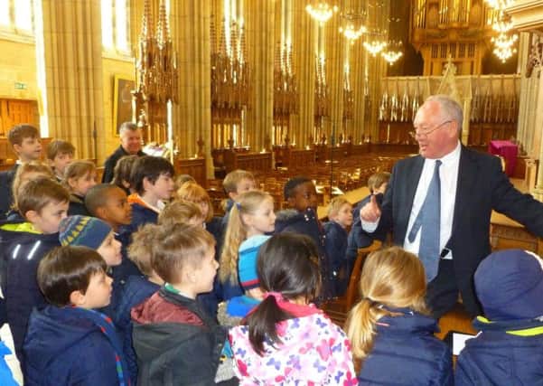Lancing College becomes Hogwarts for the day - The Great Chapel SUS-150330-121150001