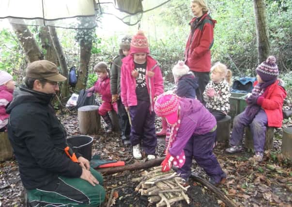 Southwater Infant Academy enjoy learning outdoors SUS-150330-124713001