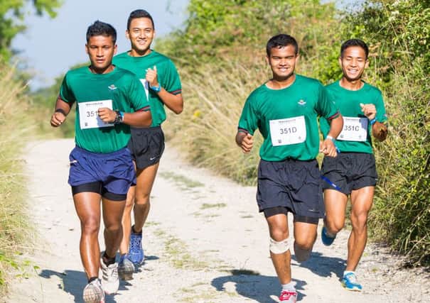 100km endurance challenge across the South Downs with the Gurkhas SUS-150331-095530001