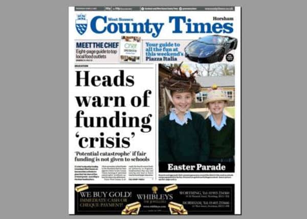 County Times front page April 2 SUS-150204-101513001