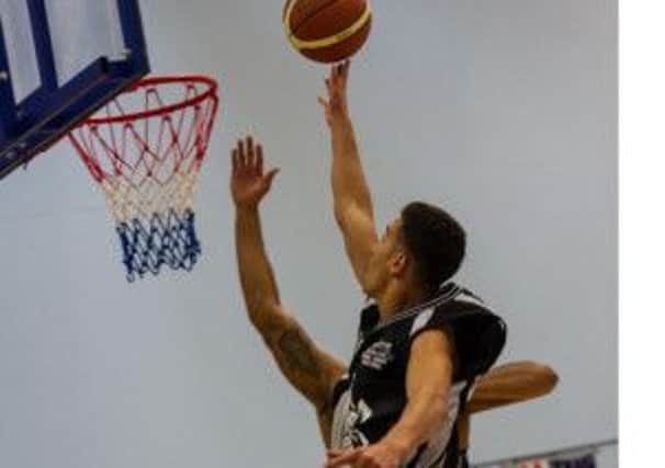 Bexhill Giants in action against Lake Michigan Admirals at a previous international tournament in the town. Picture courtesy WEB Photo UK Photography