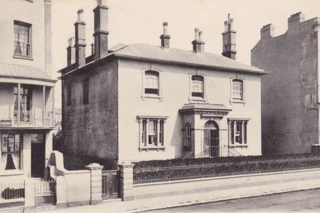 The Thomas Banting Memorial Home, seen on an Edwardian postcard
