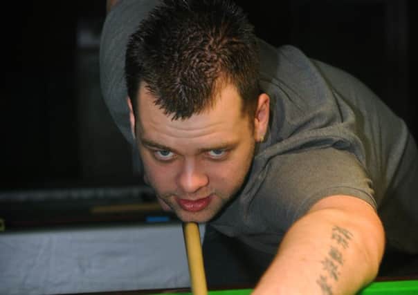 Jimmy Robertson will begin his bid to qualify for the World Snooker Championship this afternoon