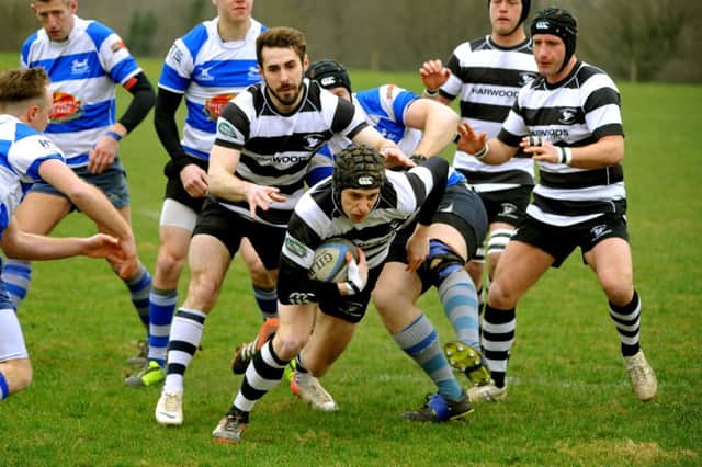 Action from Hastings & Bexhill's most recent away game against Pulborough. Picture courtesy Steve Robards (SUS-150323-145519001)