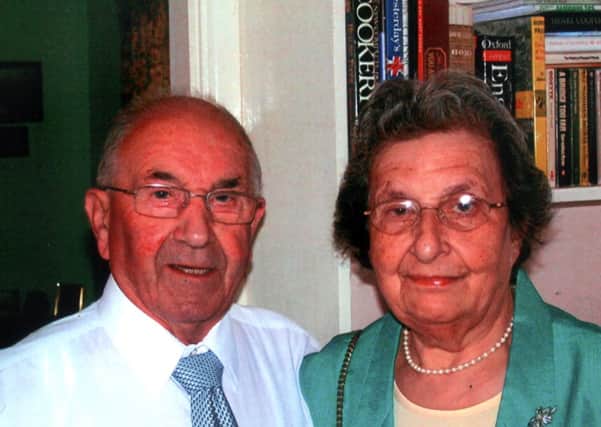 George and Brenda Mansbridge are marking their 60th wedding anniversary - picture submitted