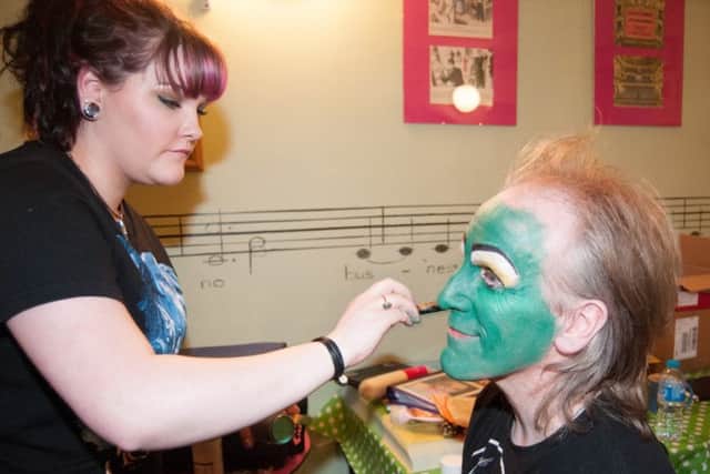 Emma Rickman transforms Andrew Donovan into The Wicked Witch