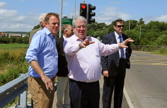 Secretary of State for Transport Patrick McLoughlin visited Arundel to discuss the issues