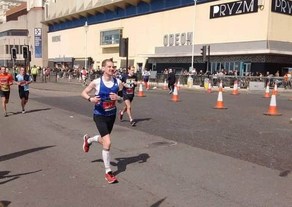 Jack Chivers took 12 minutes off his PB