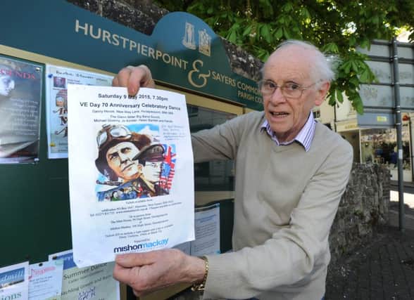 Bill Kent with his charity poster (Pic by Jon Rigby) SUS-150429-085841008