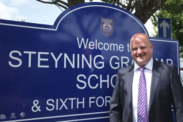 Nick Wergan, head teacher of Steyning Grammar School
