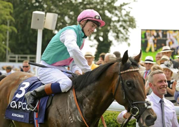Kingman after winning the 2014 Sussex Stakes   Picture by Malcolm Wells