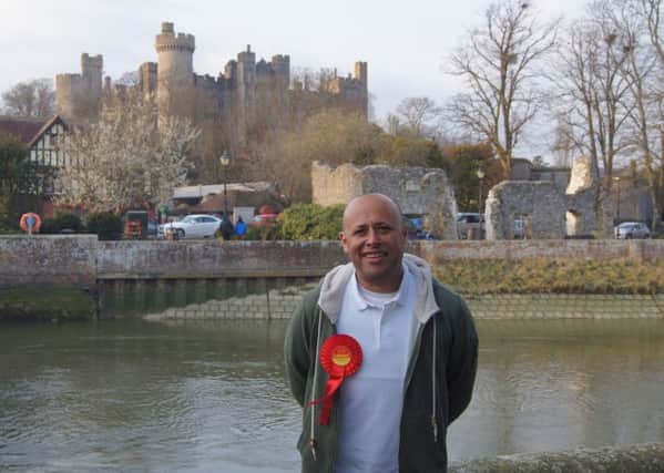 Christopher Wellbelove, 2015 Labour Party Prospective Parliamentary Candidate for the Arundel and South Downs seat - picture courtesy of Arundel and South Downs Labour Party SUS-150804-130402001