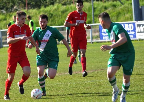 Action from Rebels' match with Whyteleafe
