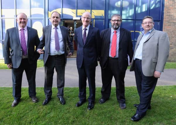The candidates for Bognor Regis and Littlehampton: Graham Jones, UKIP, Francis Oppler, Liberal Democrats, Nick Gibb, Conservative, Alan Butcher, Labour and Simon McDougall, Green Party