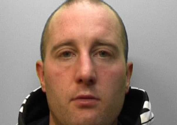 Paul Yardley was caught red handed burgling a Findon bungalow