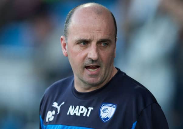 Chesterfield boss Paul Cook Picture: James Williamson