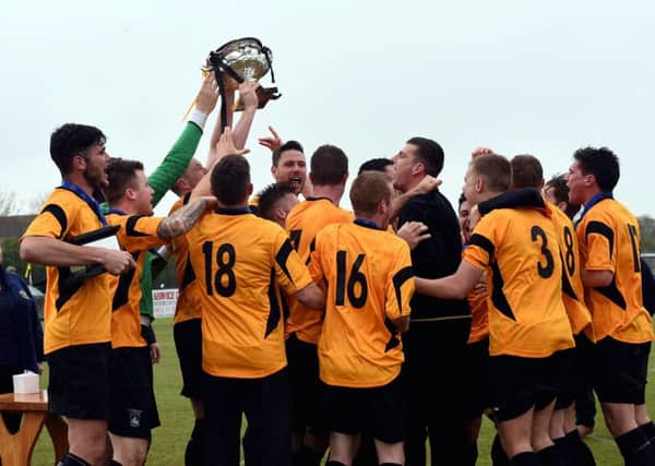 Golds celebrate their title success