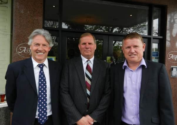 Business figures gathered for a fundraising St George's Day lunch SUS-150427-104721001