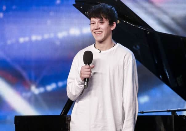 Isaac Waddington put in a 'faultless' performance to wow the judges on Saturday.  Picture Publicist: shane.chapman@itv.com 0207 157 3043