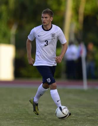 Mickey Demetriou in action for England C