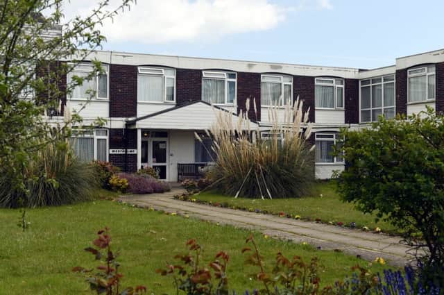 Care Home Provider, who have inadequate ratings by CQC.
Westholme Clinic Ltd, Clive Avenue, Goring.
Worthing. 

Picture : Liz Pearce 280415
LP1501372 SUS-150428-155819008