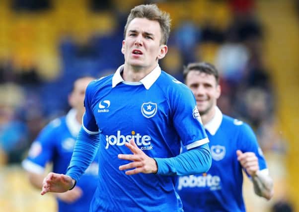 Pompey attacker Jed Wallace Picture: Joe Pepler