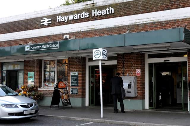 Haywards Heath Railway Station. Pic Steve Robards SUS-140925-161658001