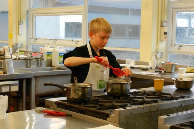 fit2cook competition: George Powling of The Forest School in Horsham SUS-150514-160221001