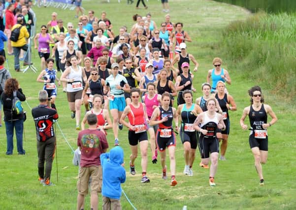 There was duathlon action at Petworth Park last year Picture by Louise Adams