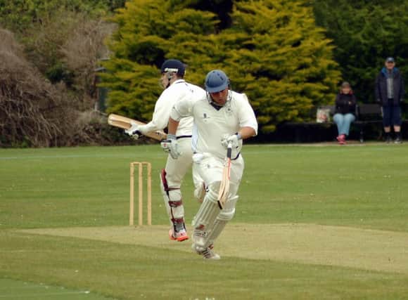 James Askew hit his second century in as many matches on Saturday