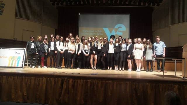 Young Enterprise finalists in the South Downs region SUS-150405-115155001