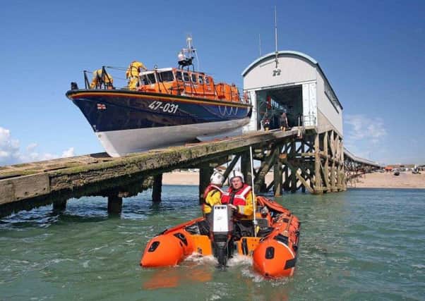 Selsey lifeboats and the boathouse 
PICTURE BY MAX GILLIGAN