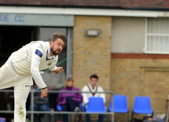 Paul Glover in action against Worthing on Saturday