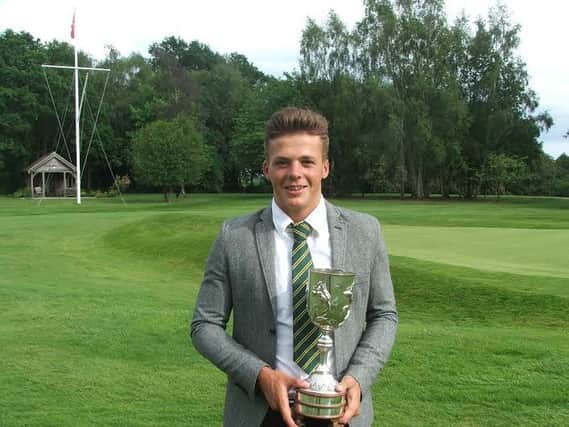 David Wicks looks set to continue his golfing development and education in the United States