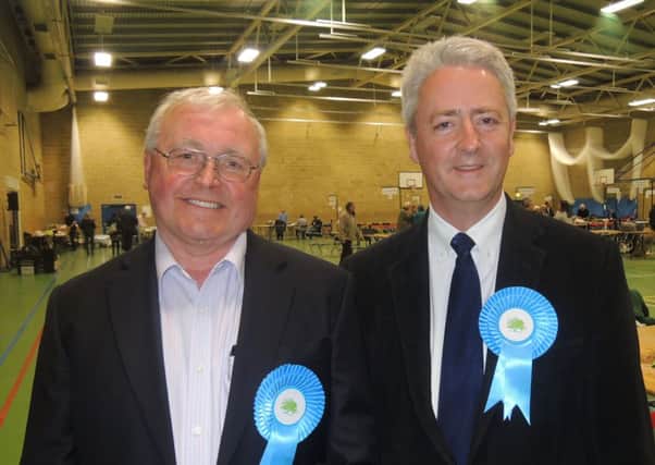 Alan Britten and Jonathan Dancer, new Conservative councillors in Roffey North (Johnston Press). SUS-150805-221157001