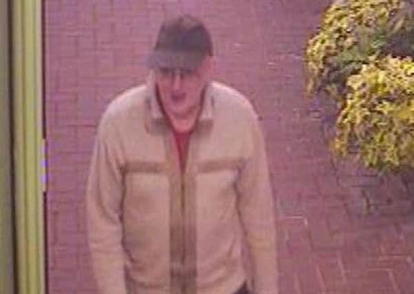 Bill Johnson was recorded on CCTV at 8.30am on Friday, May 1
