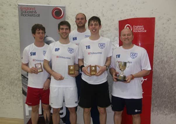 The successful Sussex squash team